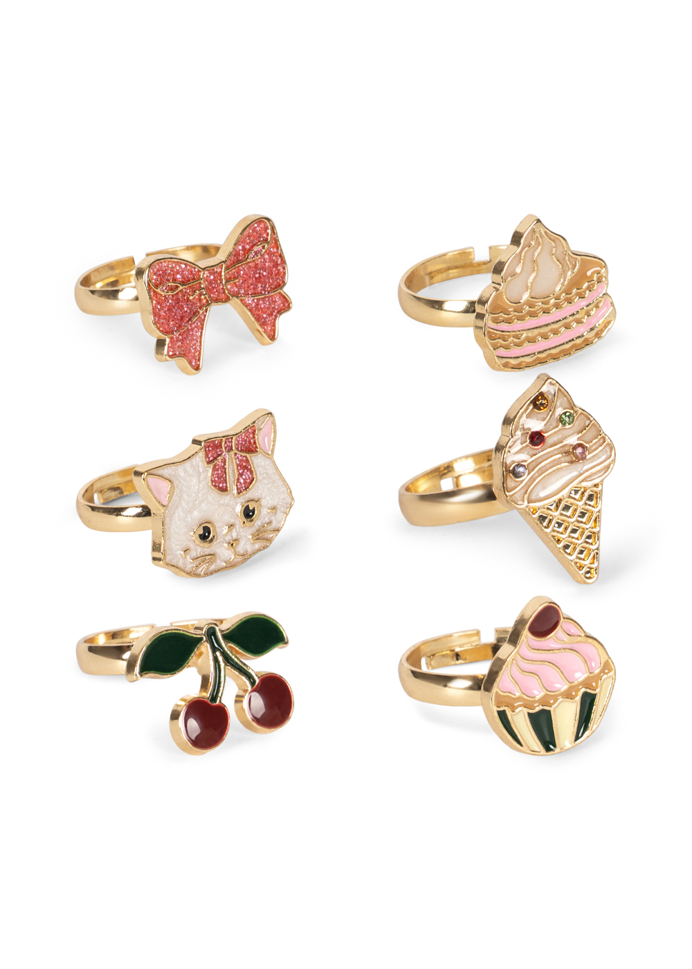 Kitty Sweets Ring 6er Set
