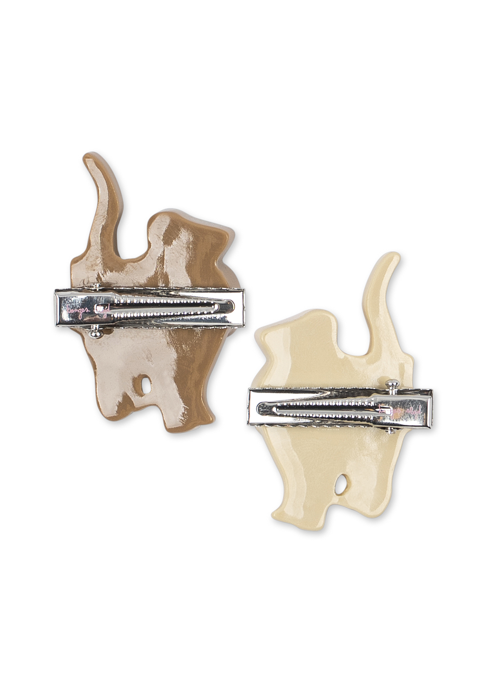 2er Set Katzen Haarspangen bow kitty