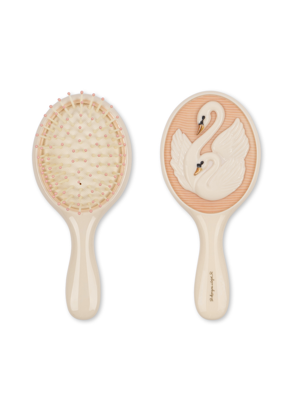 Schwan Beauty Set Bürste & Spiegel