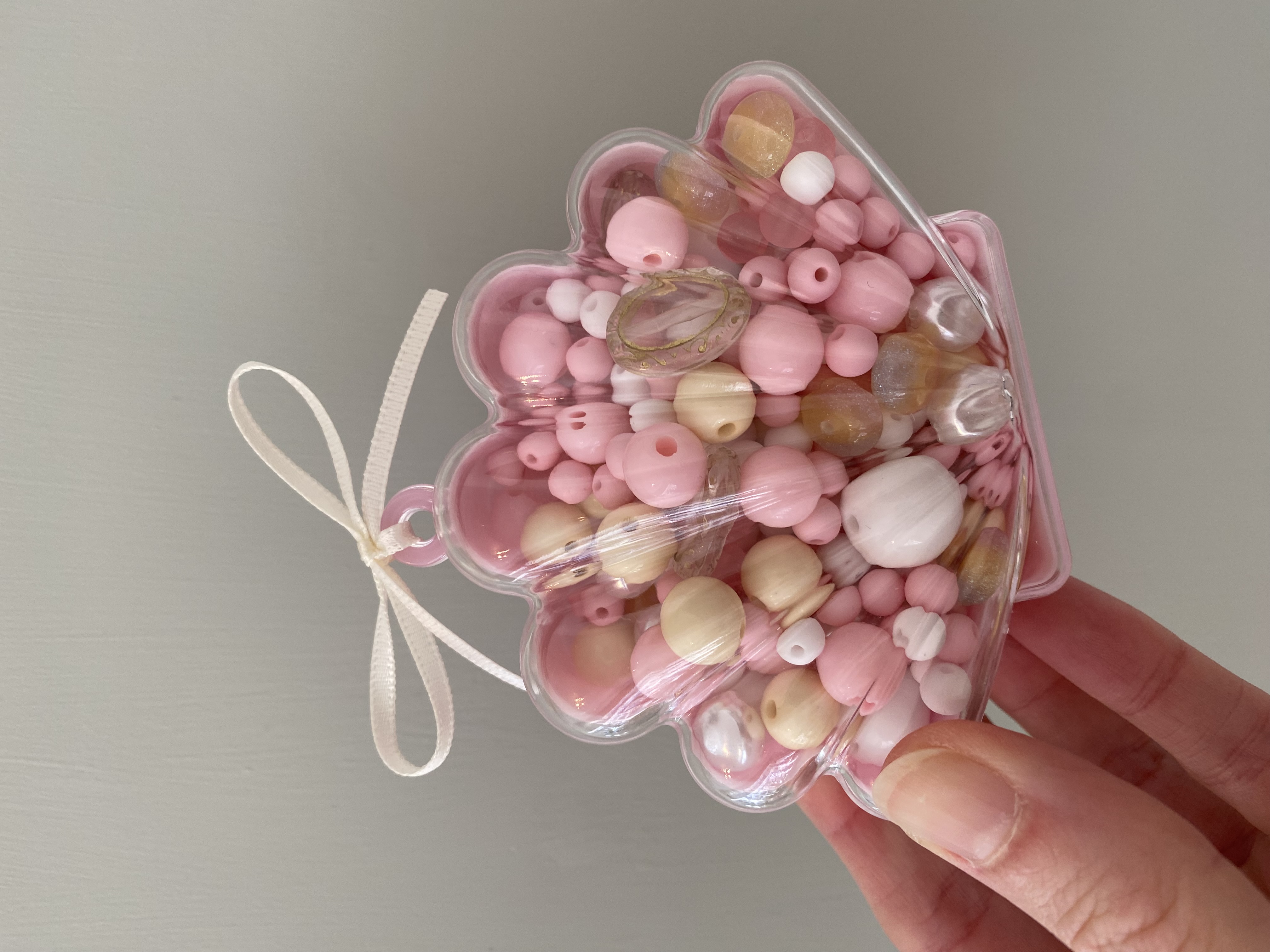Perlenmix rosa