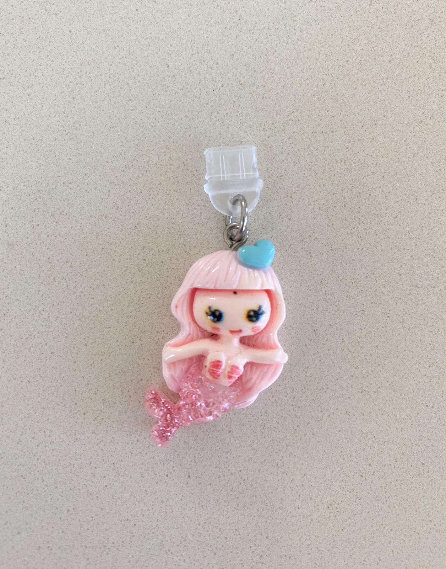 Android Anhänger Meerjungfrau rosa
