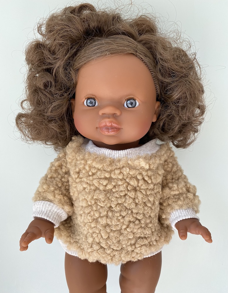 Teddypullover toffee