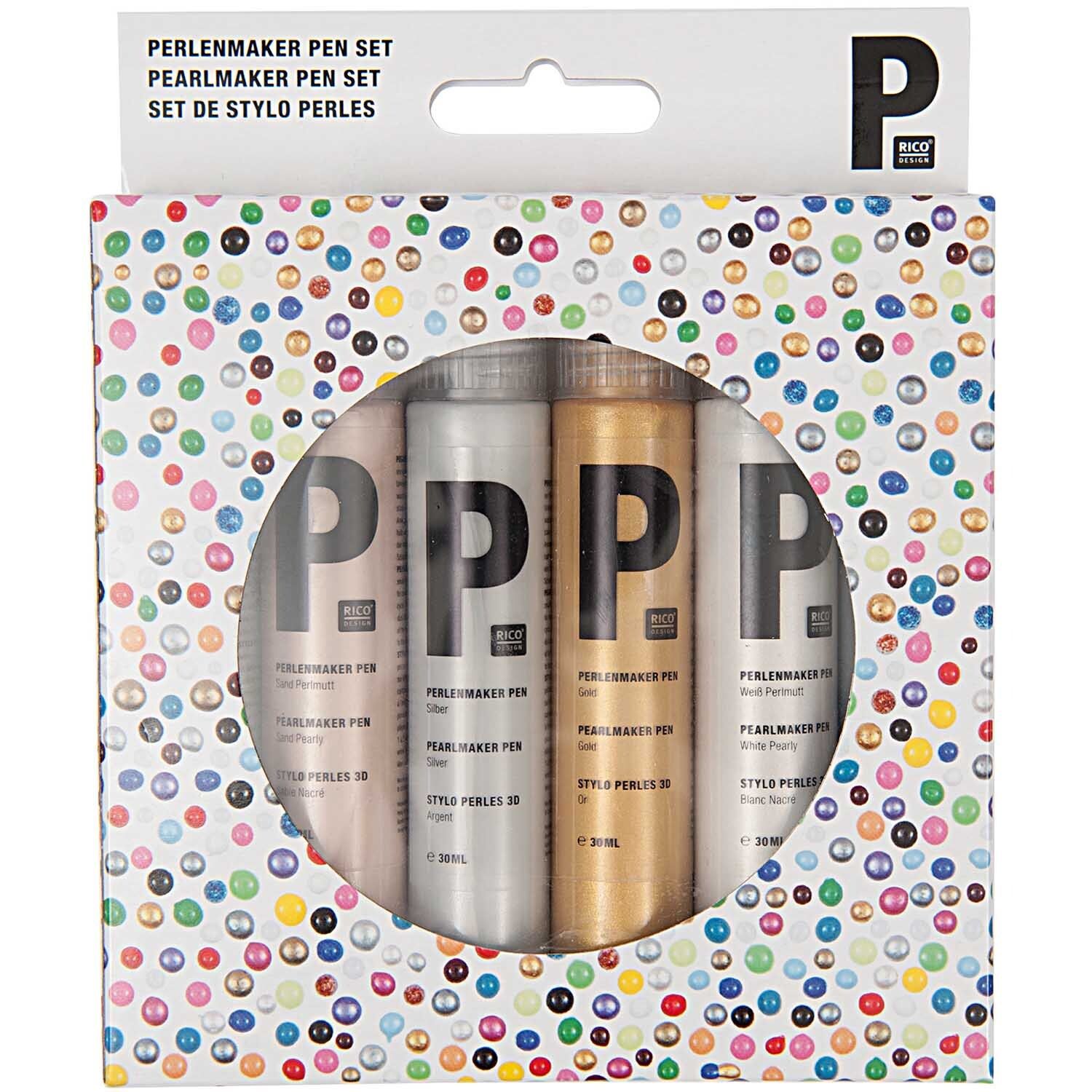 Perlenmaker Pen Set metallic