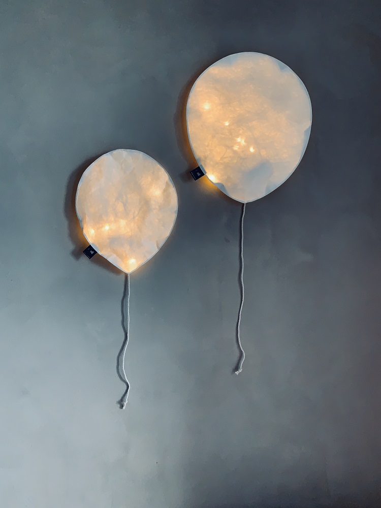 Lampe Luftballon weiß L