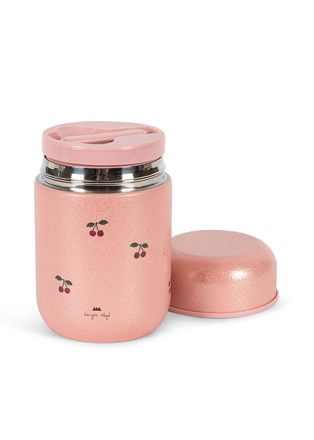 Thermo Behälter cherry glitter