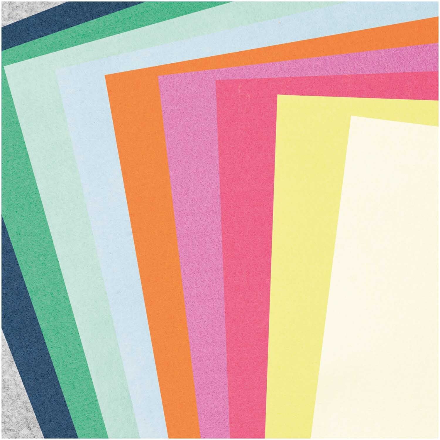 Filzplatten Set fashion 10 Platten 20x30 cm