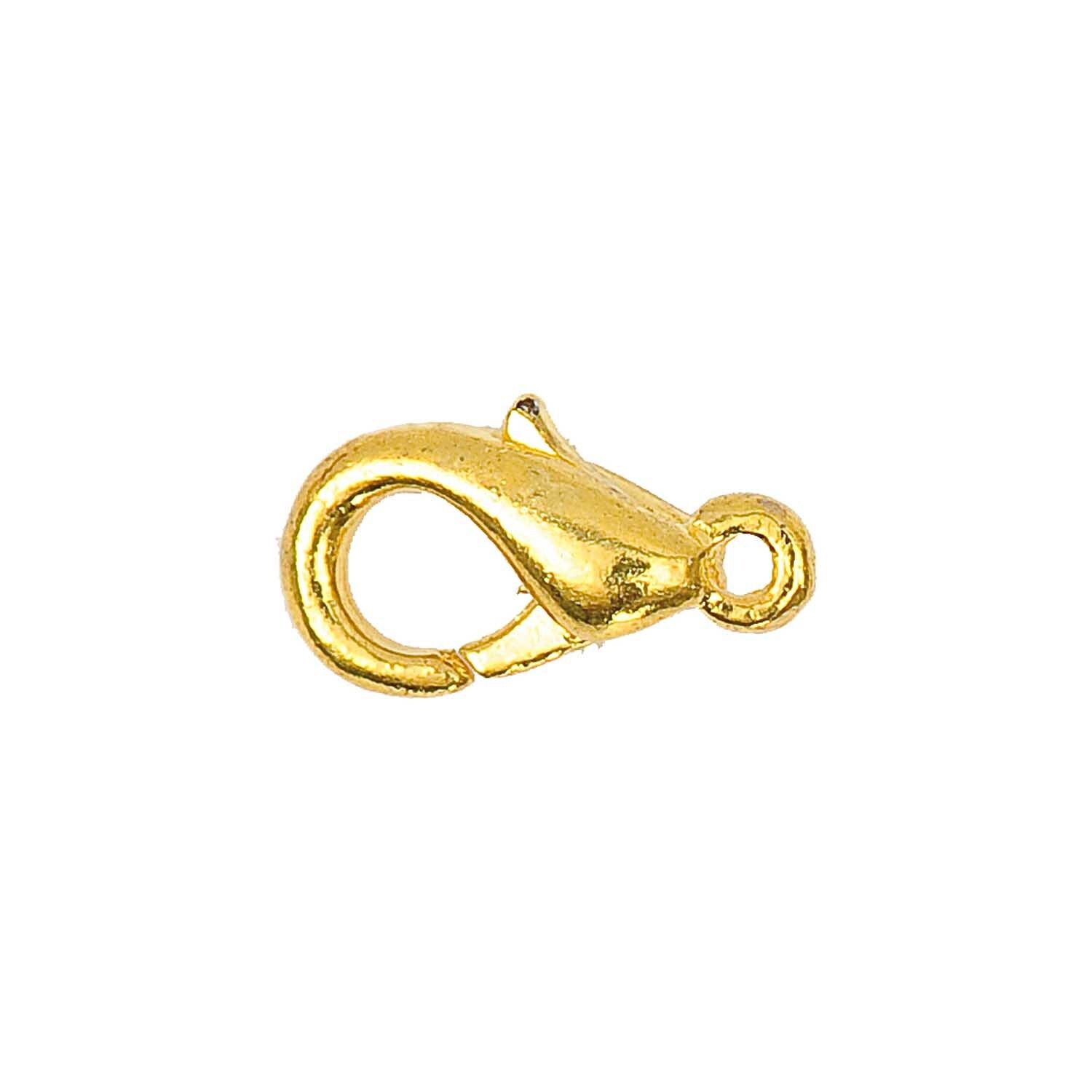 Karabiner gold 12 mm 10 Stk