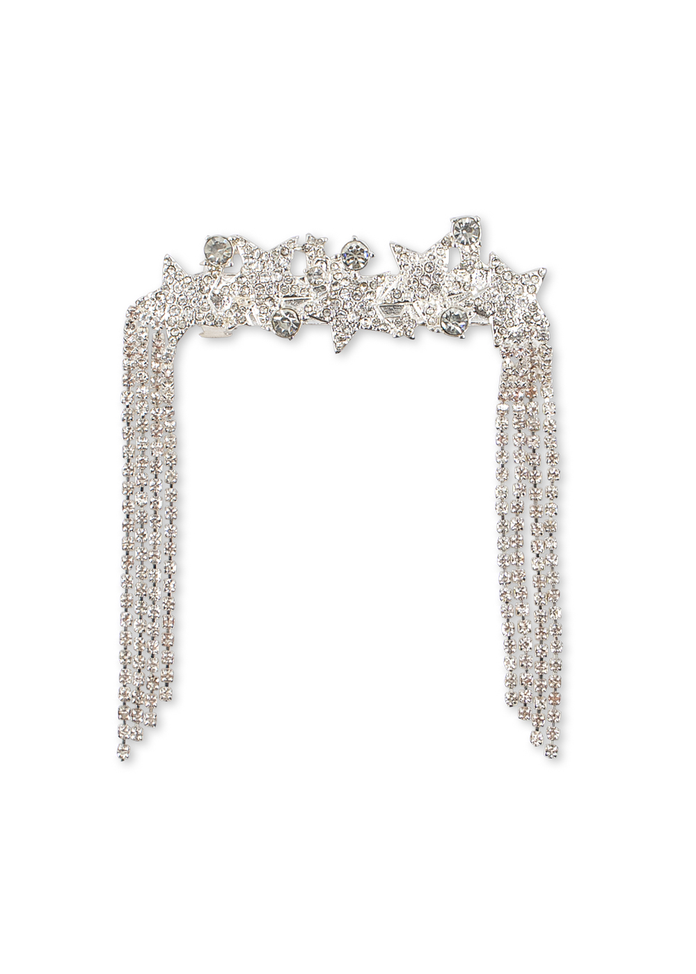 Große Sparkly Stern Haarspange