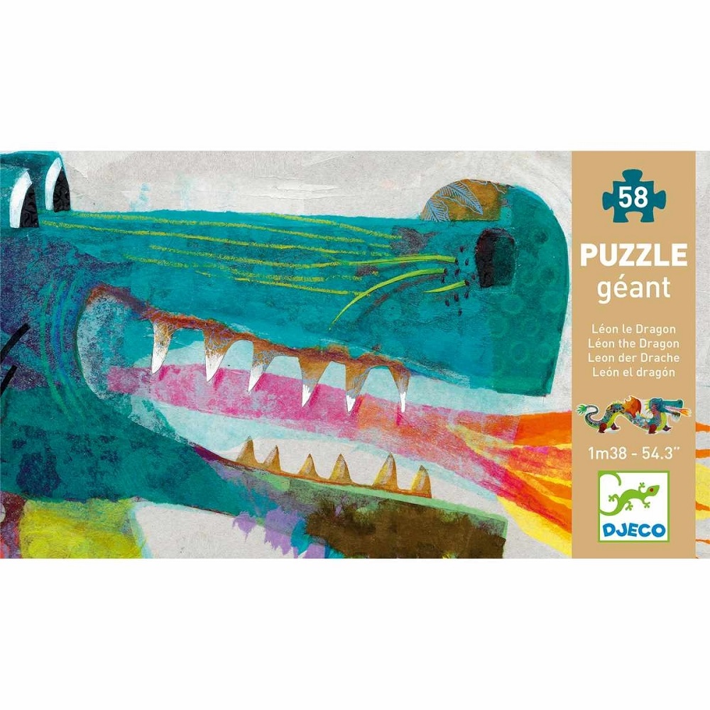 Bodenpuzzle Leon der Drache