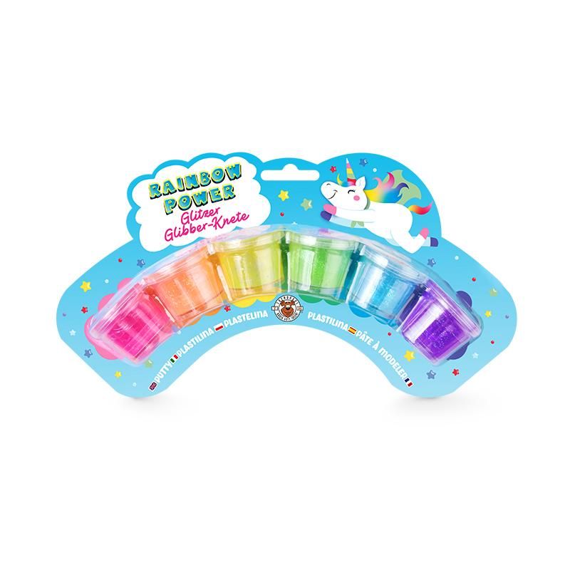 Glitzer Glibber Knet-Set