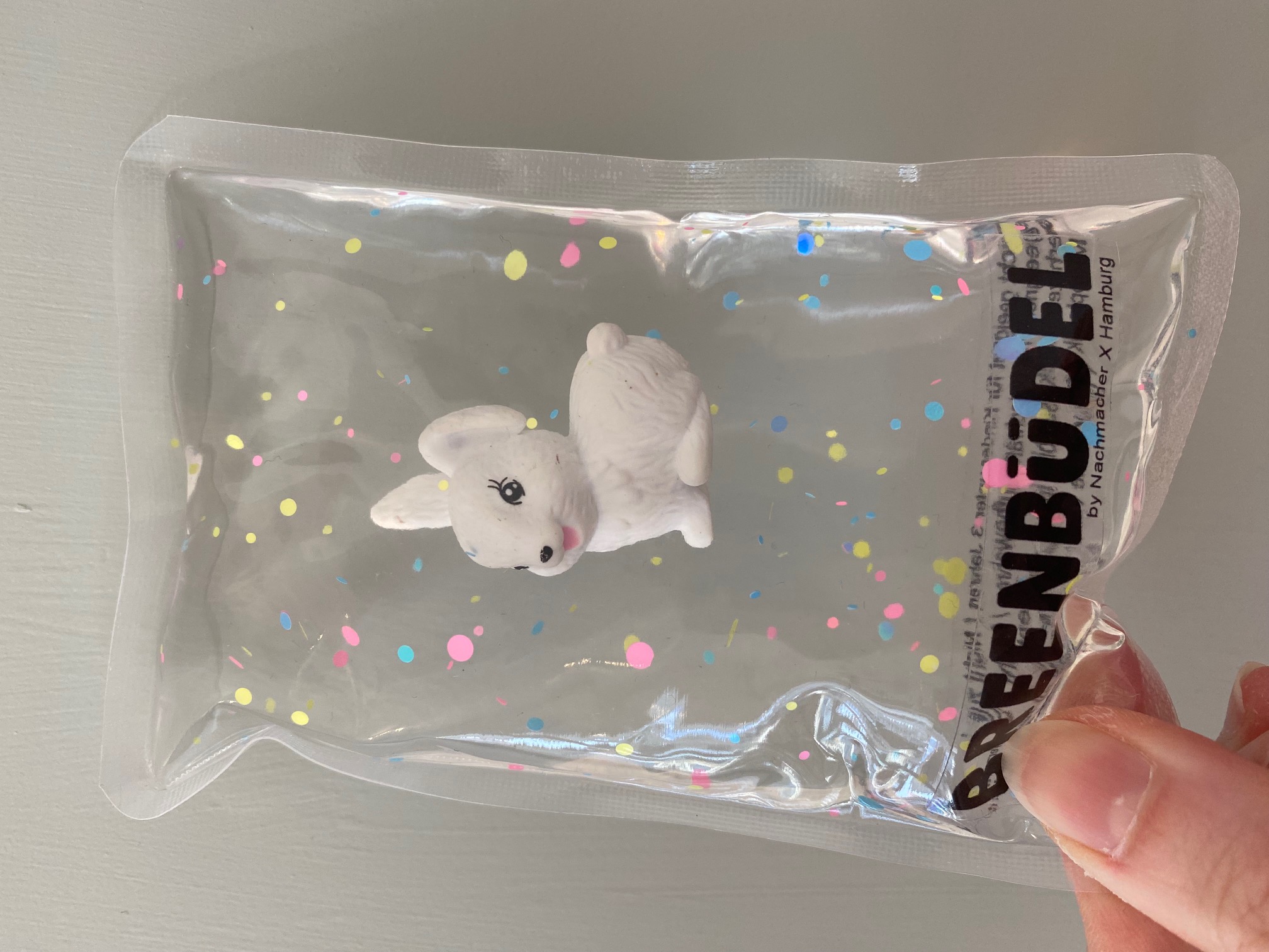 Kühlkissen Hase weiß