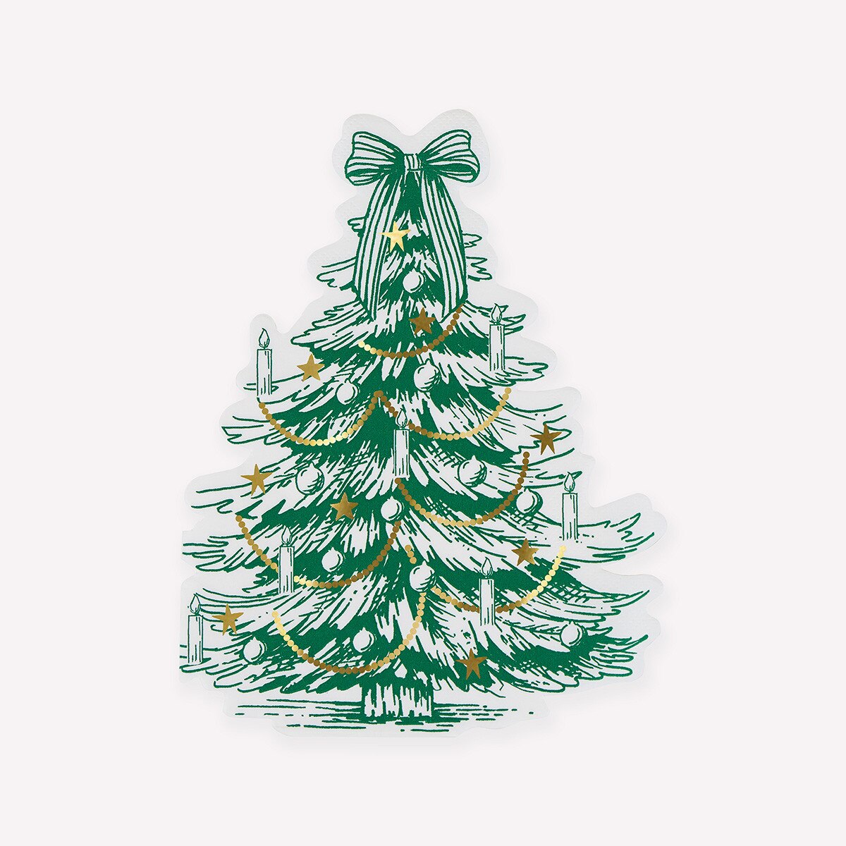Servietten Weihnachtsbaum