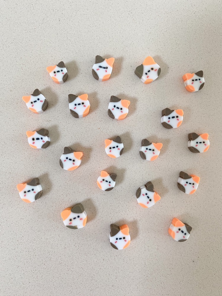 Perlen Mix Katze