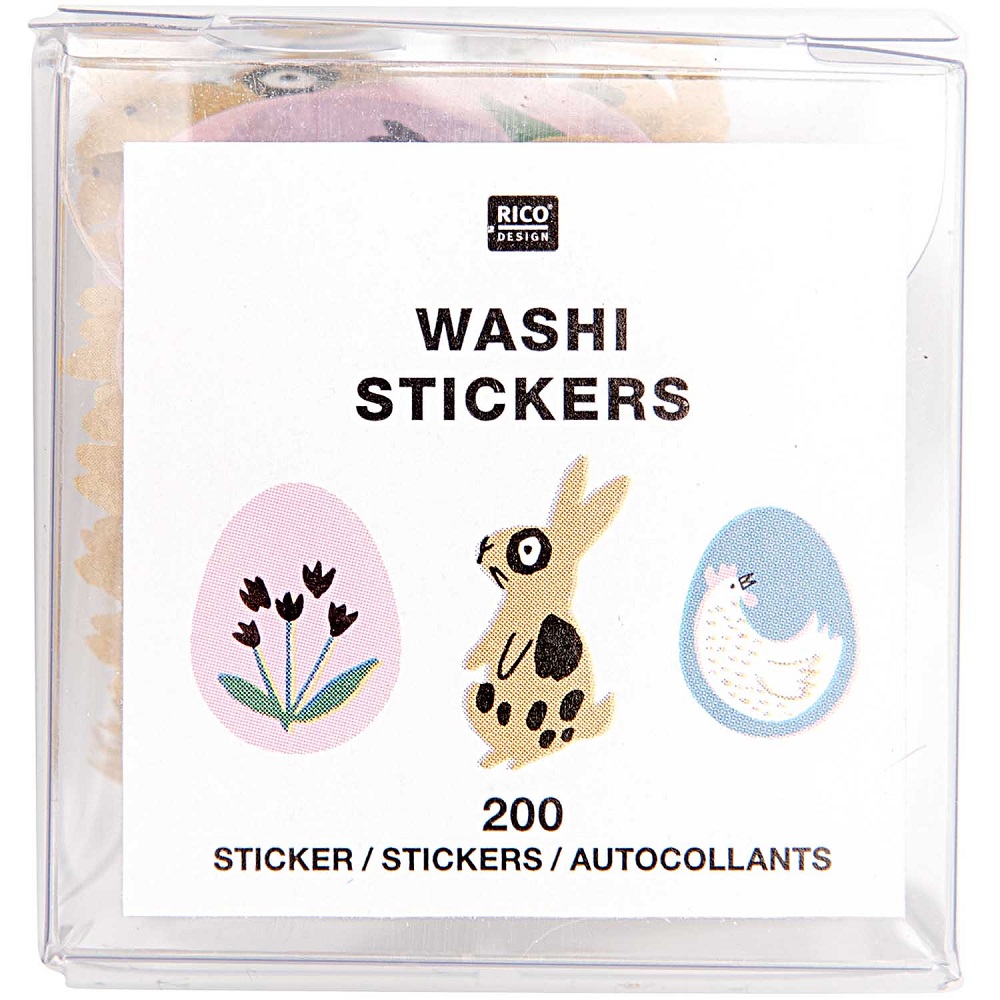 Washi Sticker Hasen & Ostereier