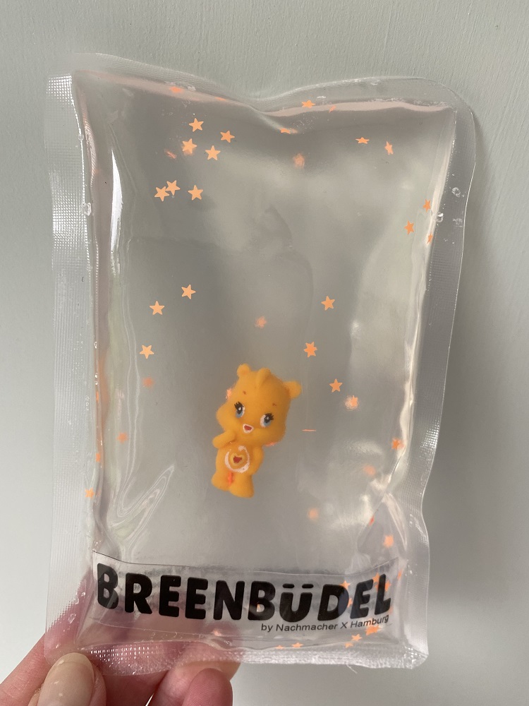 Kühlkissen Glücksbärchie Baby orange