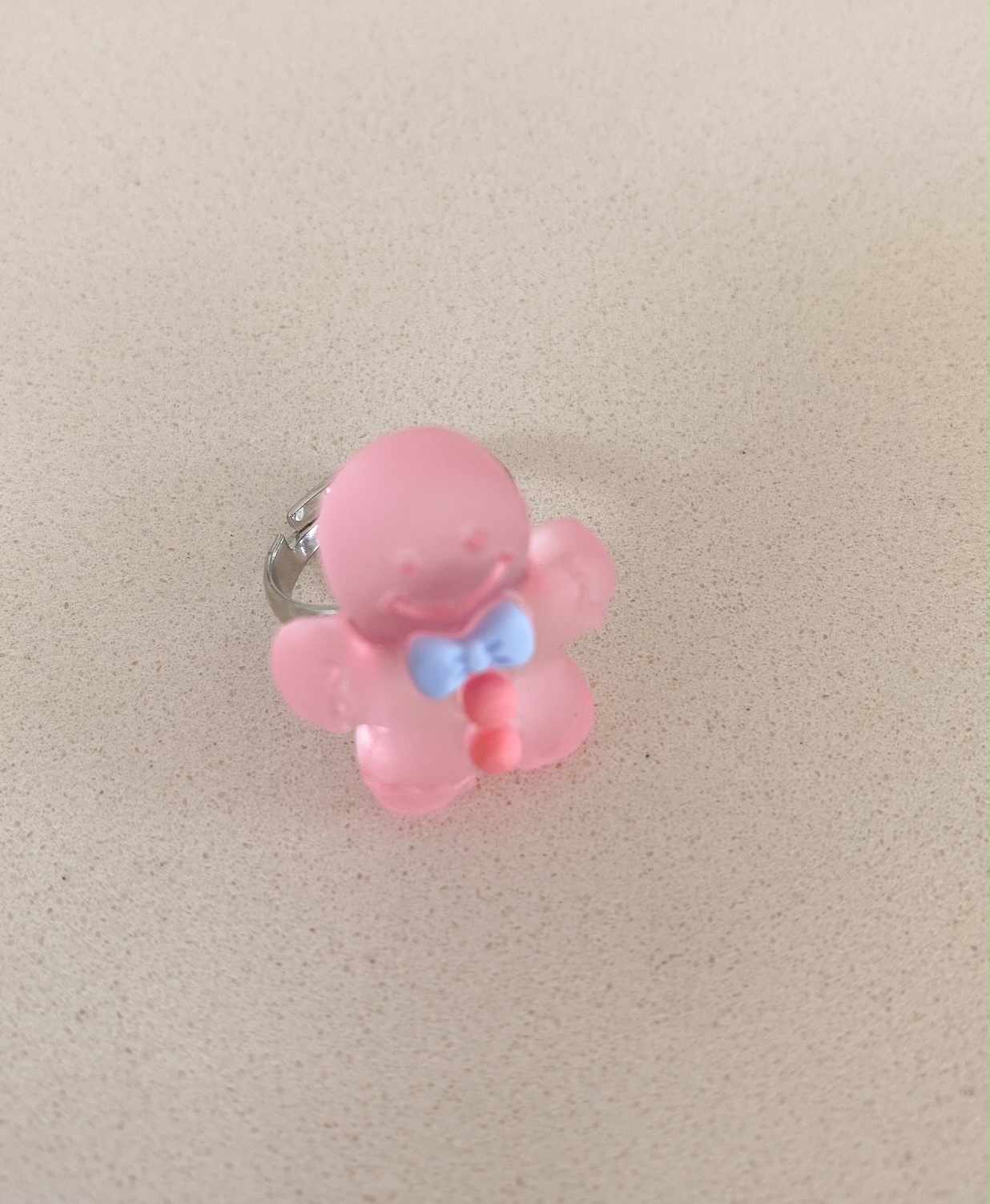 Ring Lebkuchen rosa