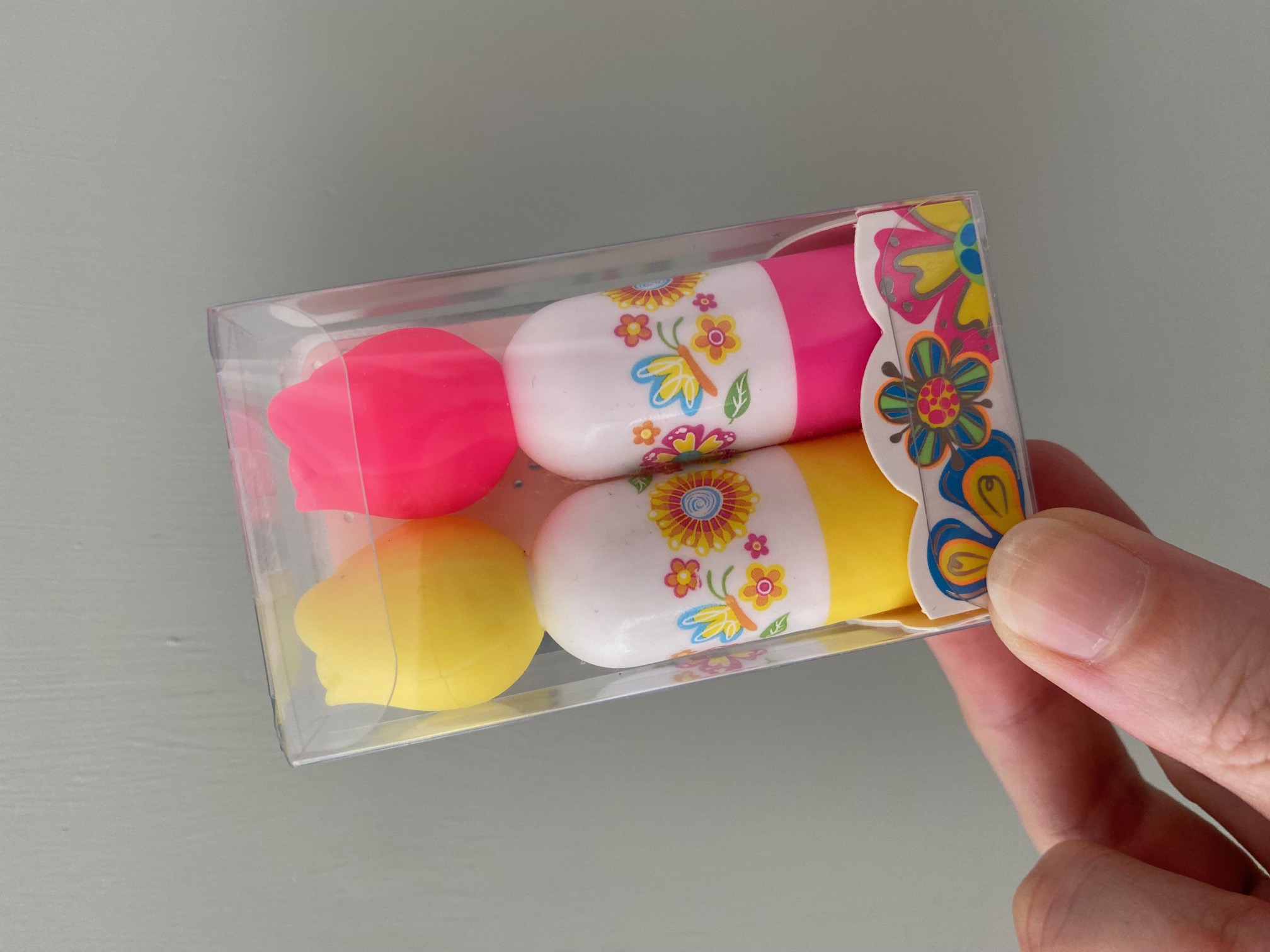 Highlighter Stifte Blume Set
