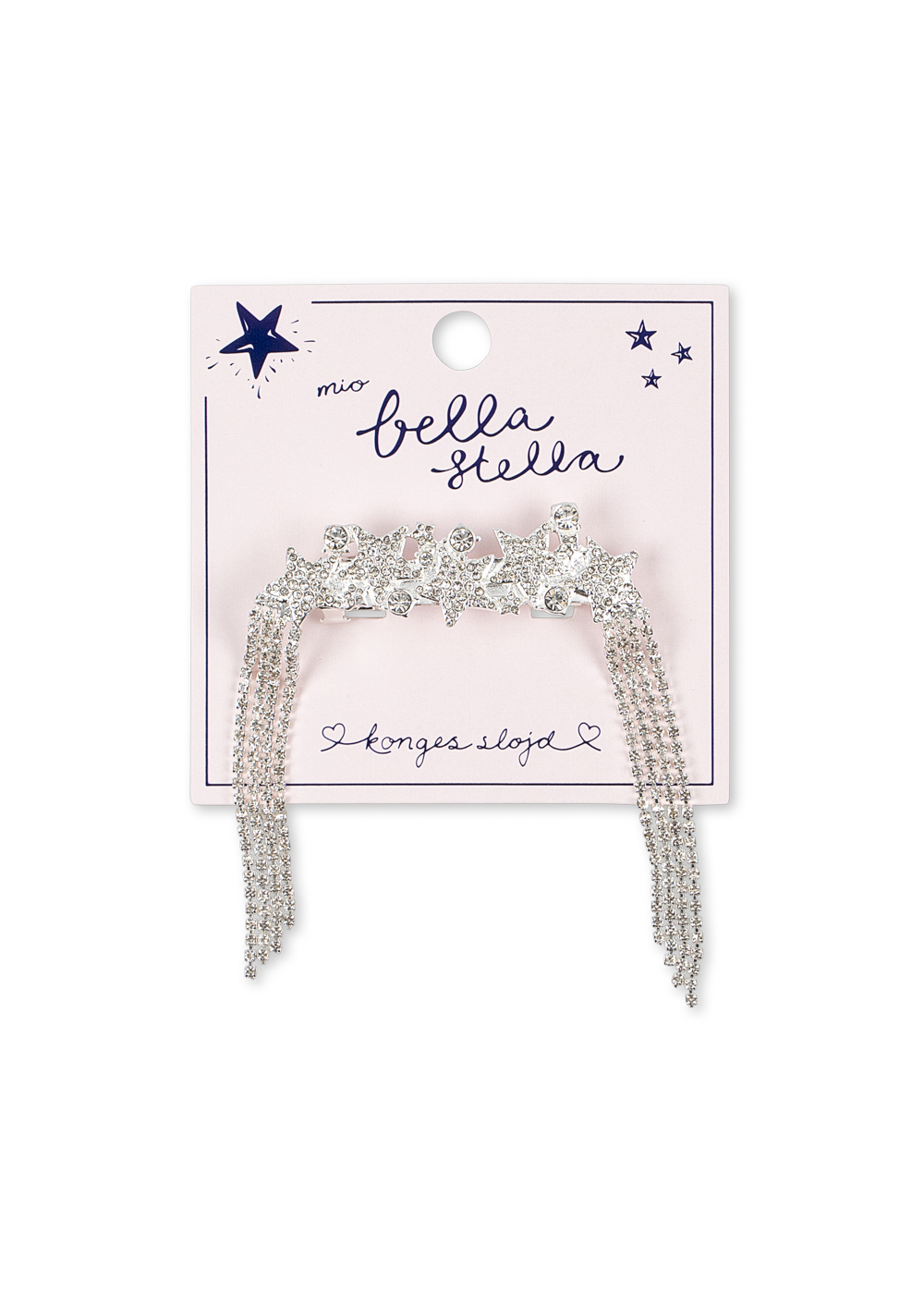 Große Sparkly Stern Haarspange