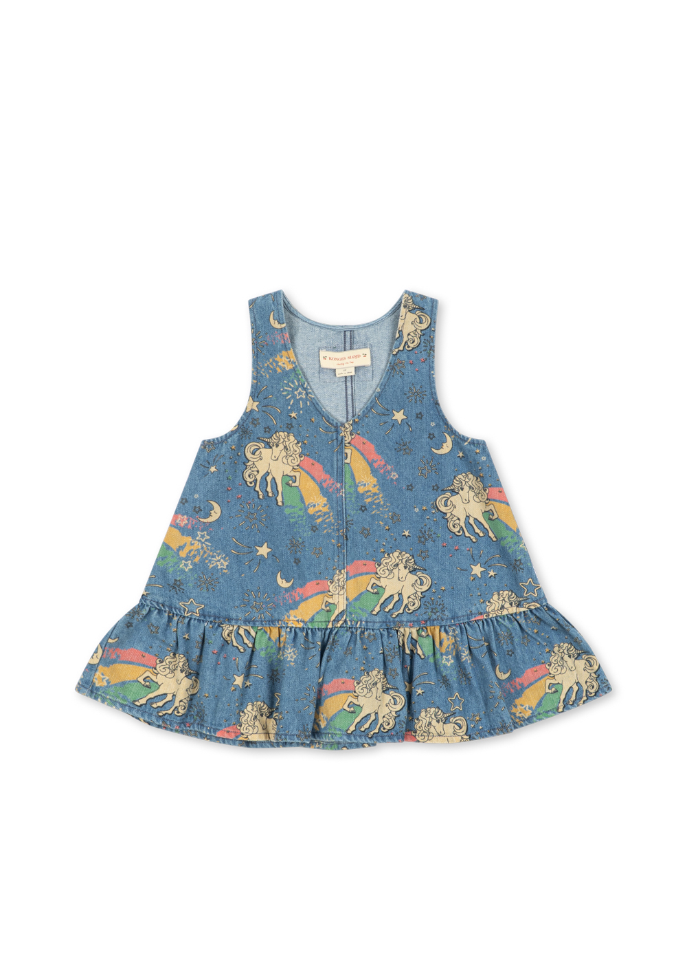 Magot Denim Kleid born to sparkle 3 Jahre