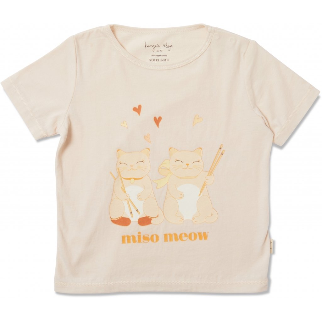 T-Shirt Famo champagne Cat