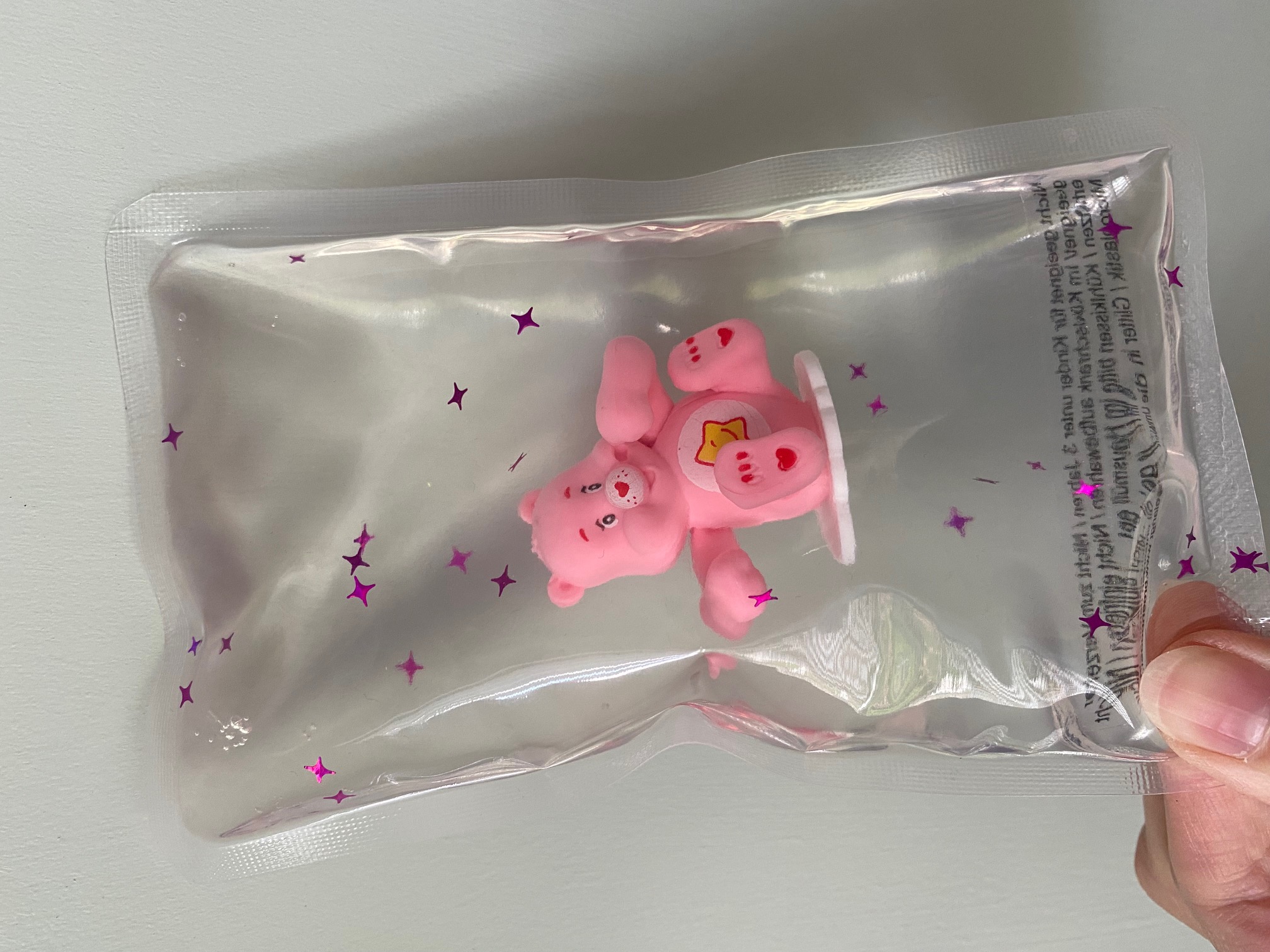Kühlkissen Glücksbärchie rosa