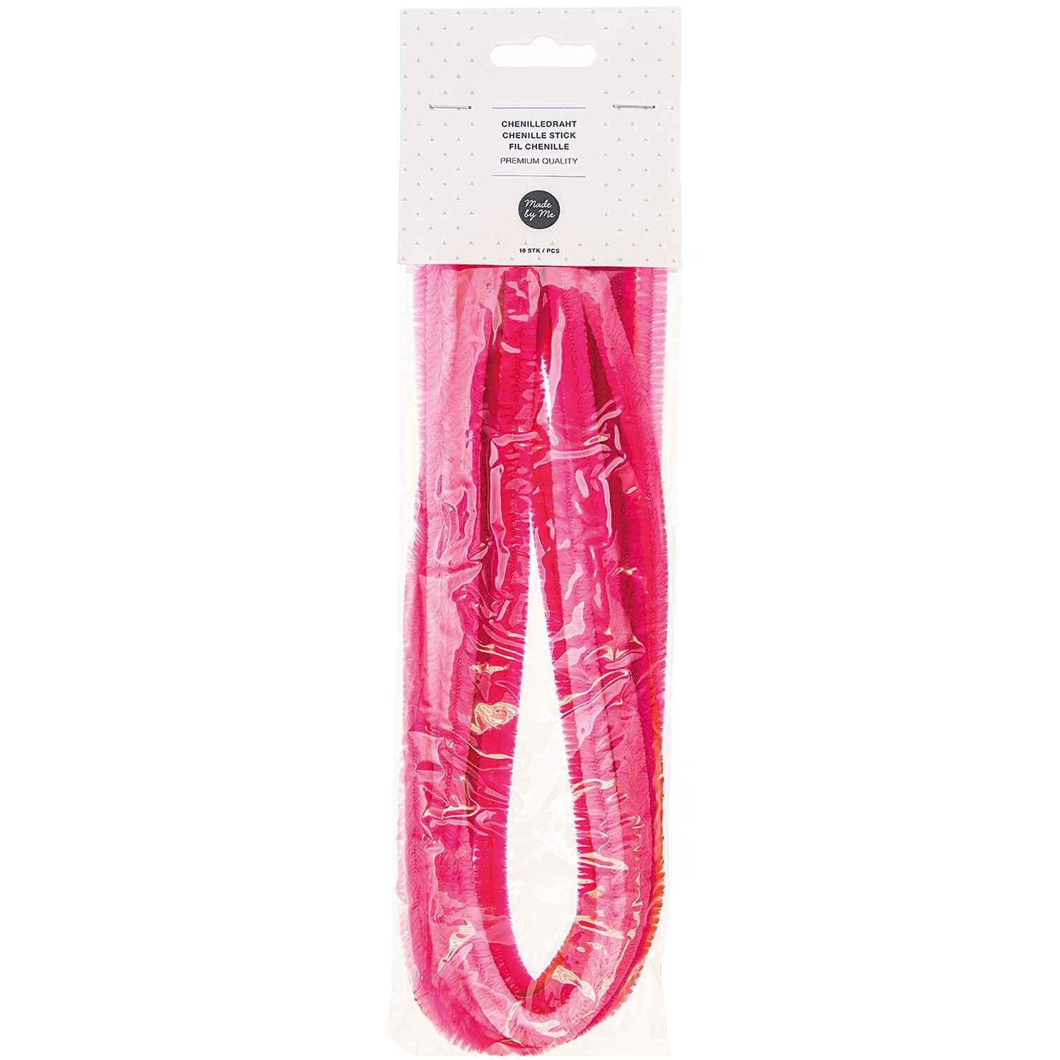 Chenilledraht rot Mix