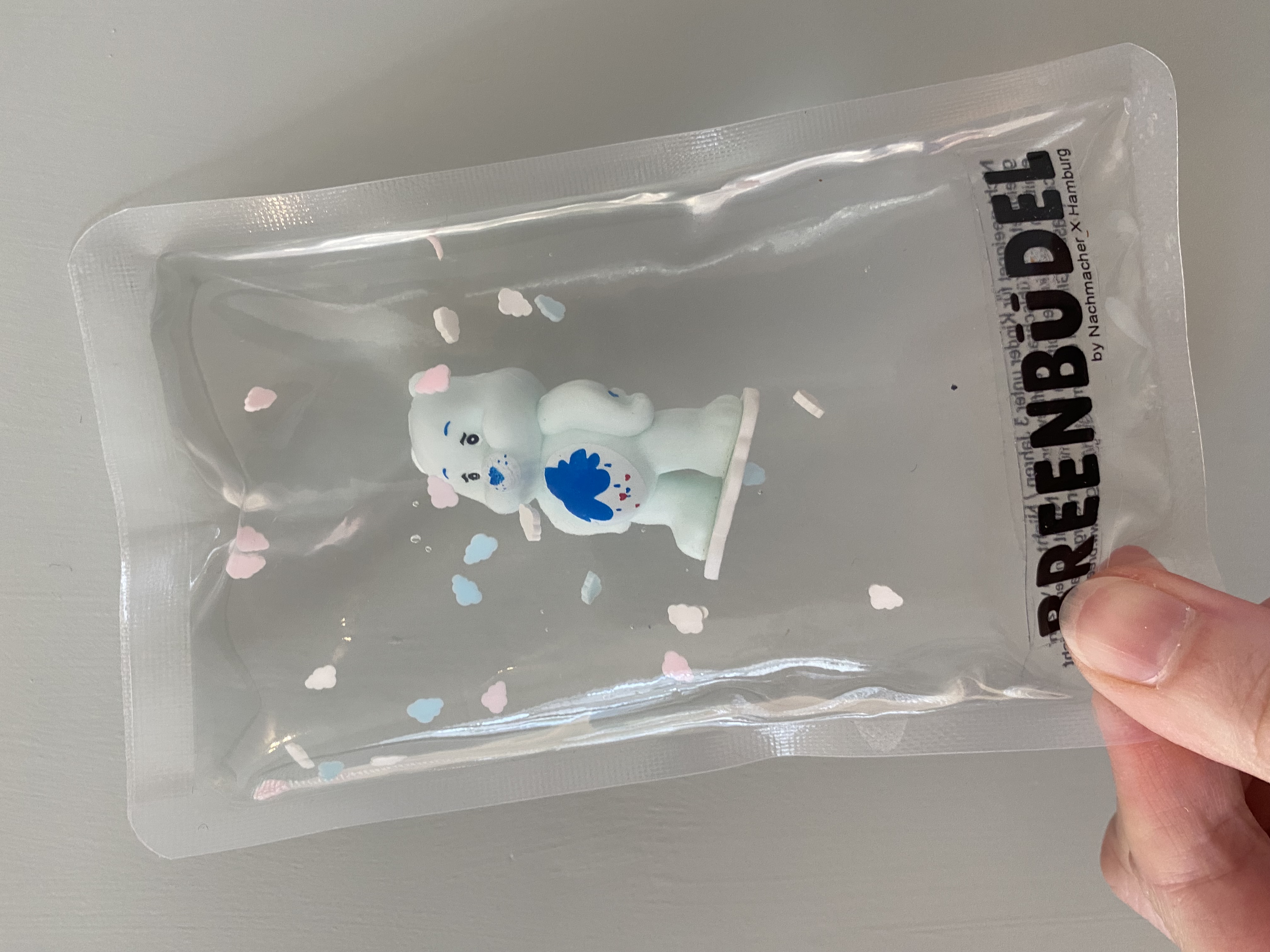 Kühlkissen Glücksbärchie türkis