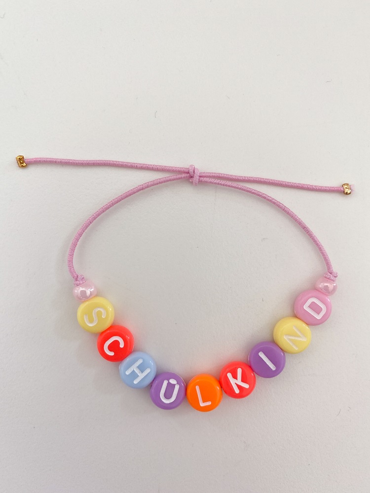 Armband SCHULKIND bunt
