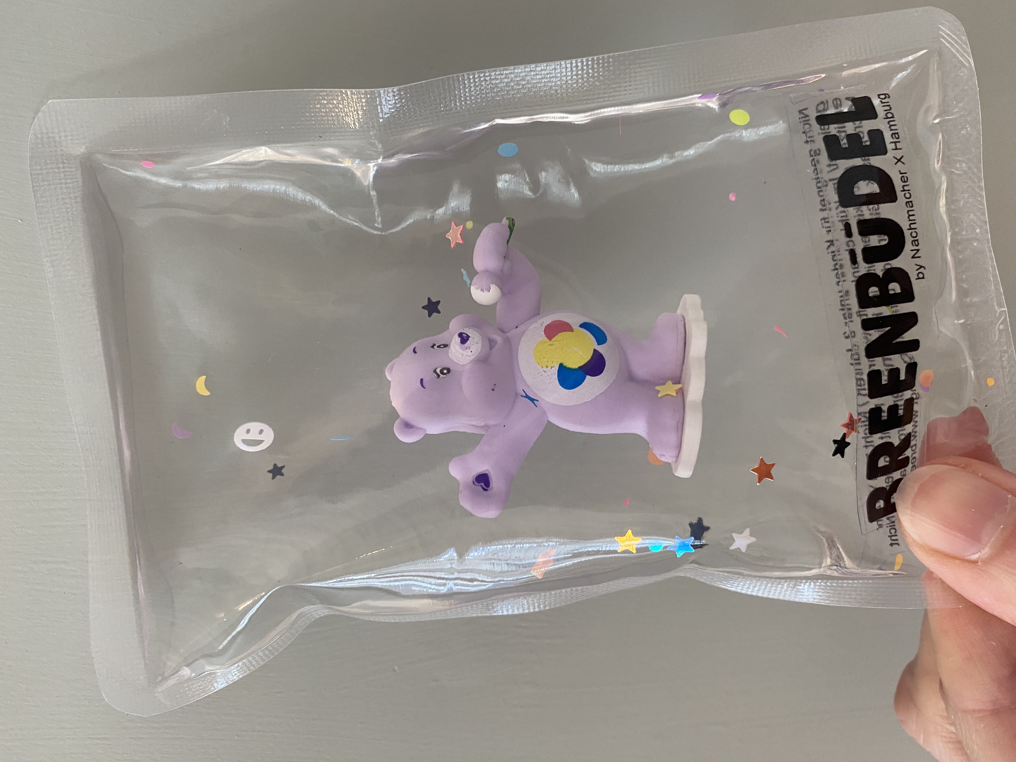 Kühlkissen Glücksbärchie lila