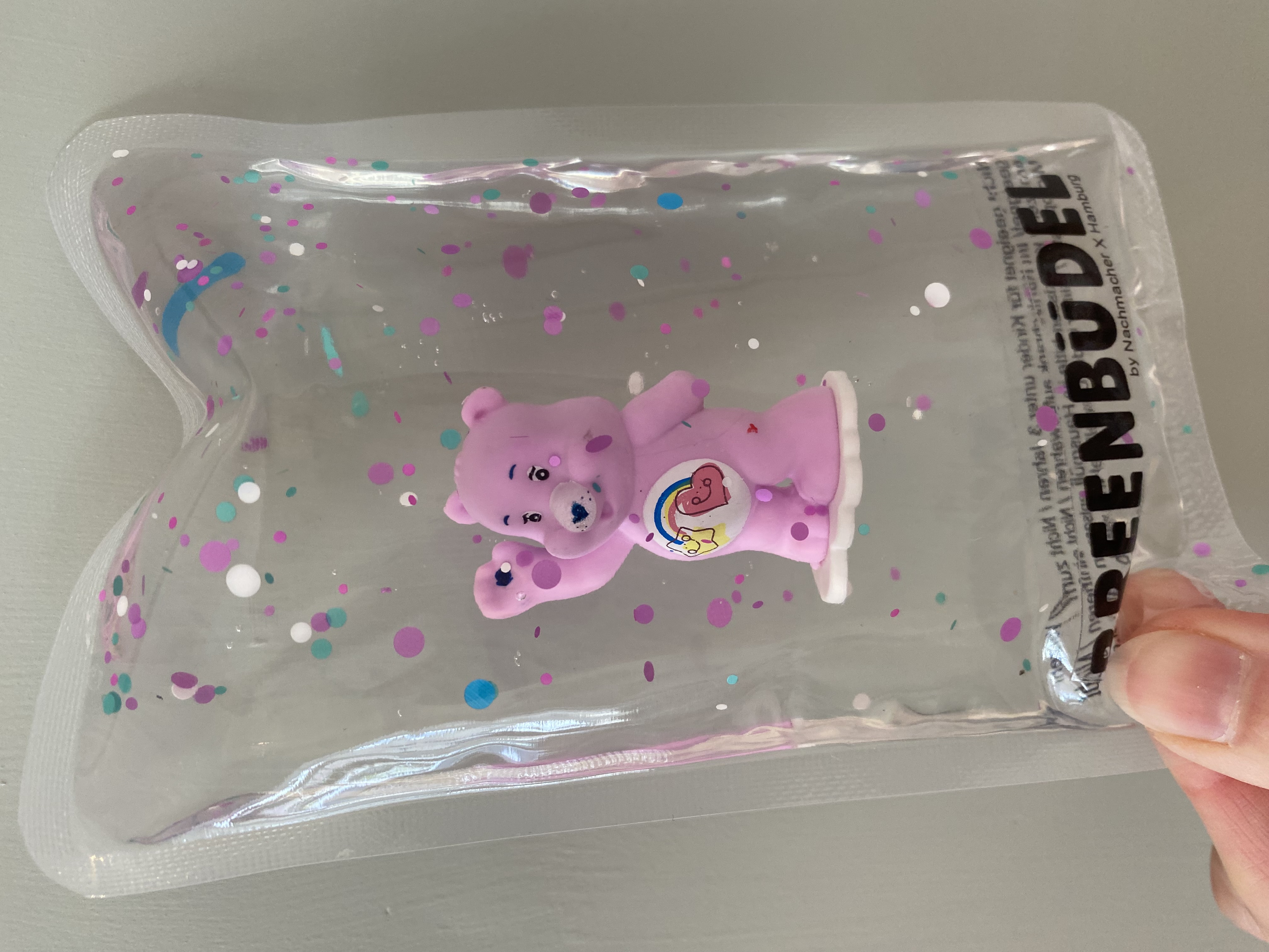 Kühlkissen Glücksbärchie rosa