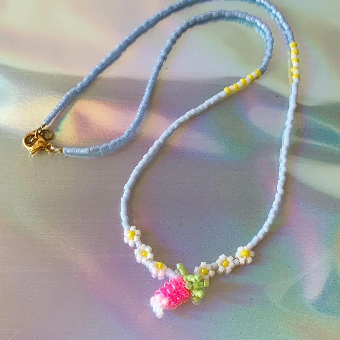 Kette mit Radieschen