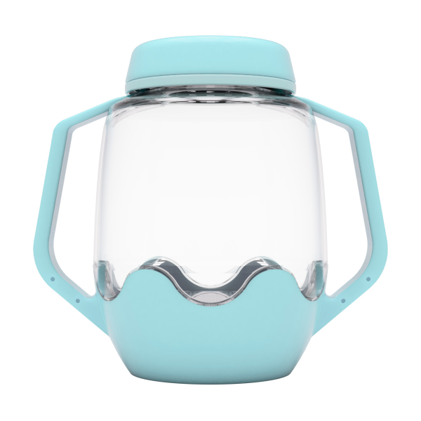 Sensory Play Jar Behälter frosty blau
