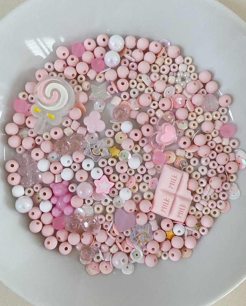 Perlenmix Anhänger Schokolade & Lolli