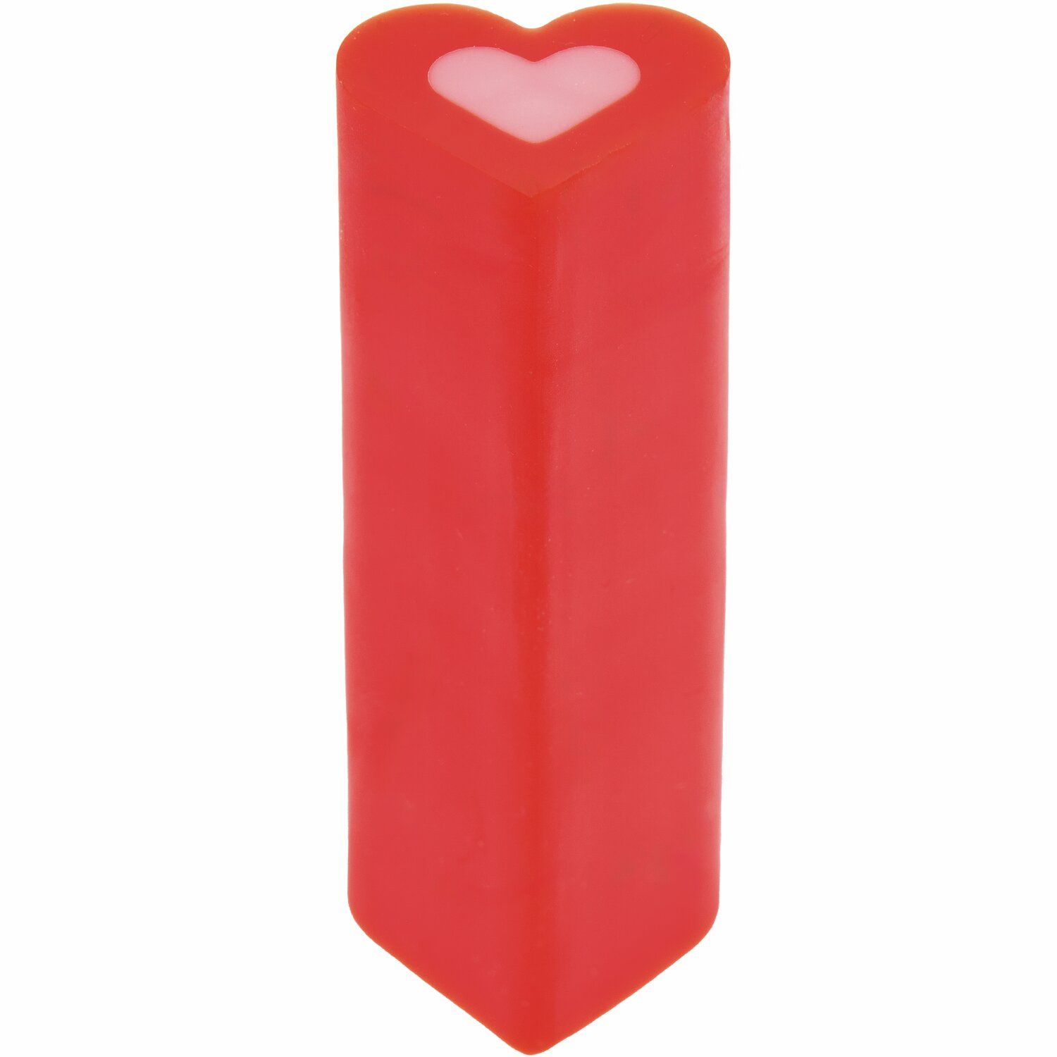 Herz Radiergummi rot