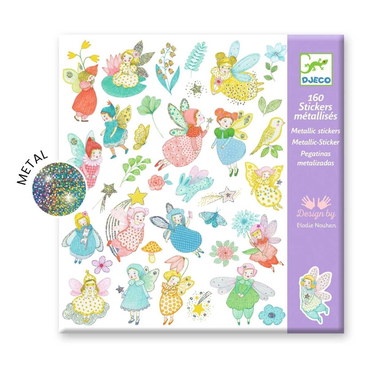 Sticker Glitzer Sticker Feen
