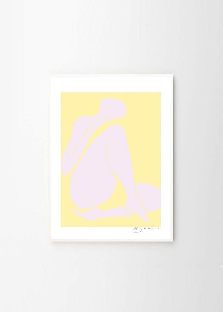 50 x 70 Poster Lilac Intimacy