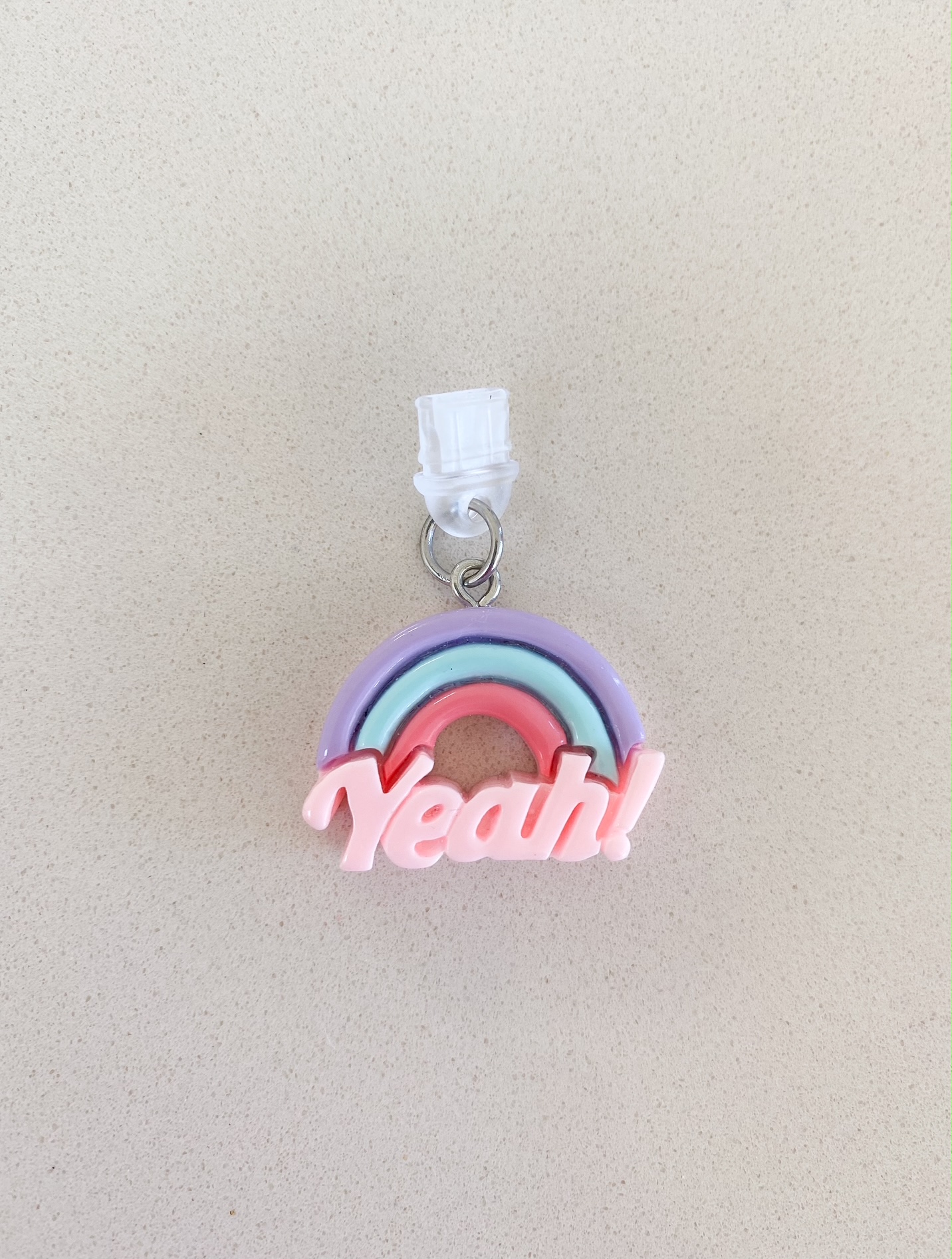 Android Anhänger Regenbogen Yeah