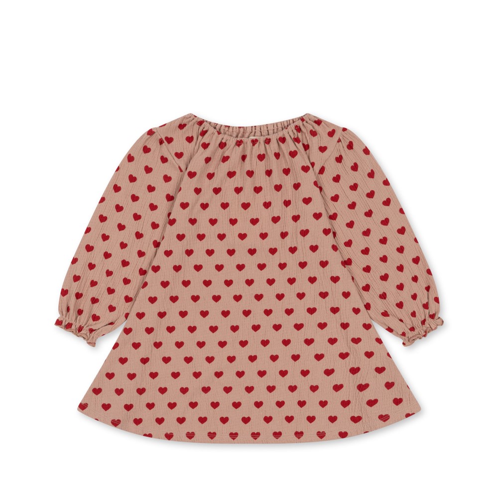 Kleid mit Herzen