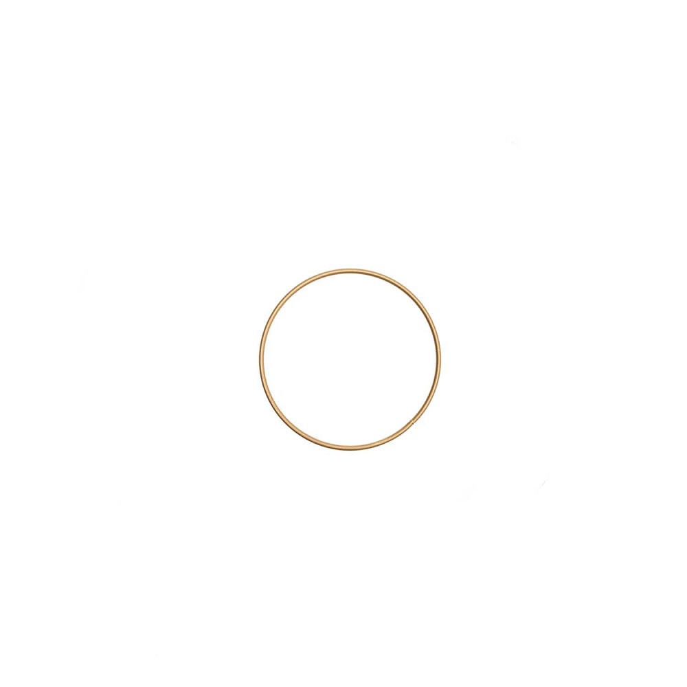Metallring gold 10 cm