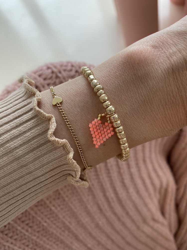 Armband neon Heart