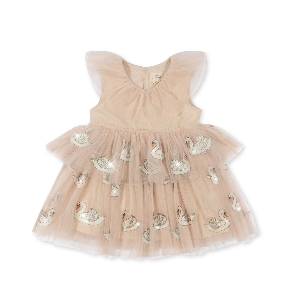 Fairy Tüllkleid mit Schwänen 3 Jahre  