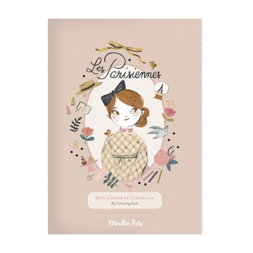 Malbuch les Parisienne