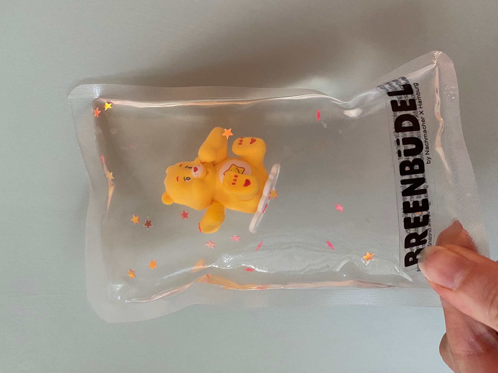 Kühlkissen Glücksbärchie orange