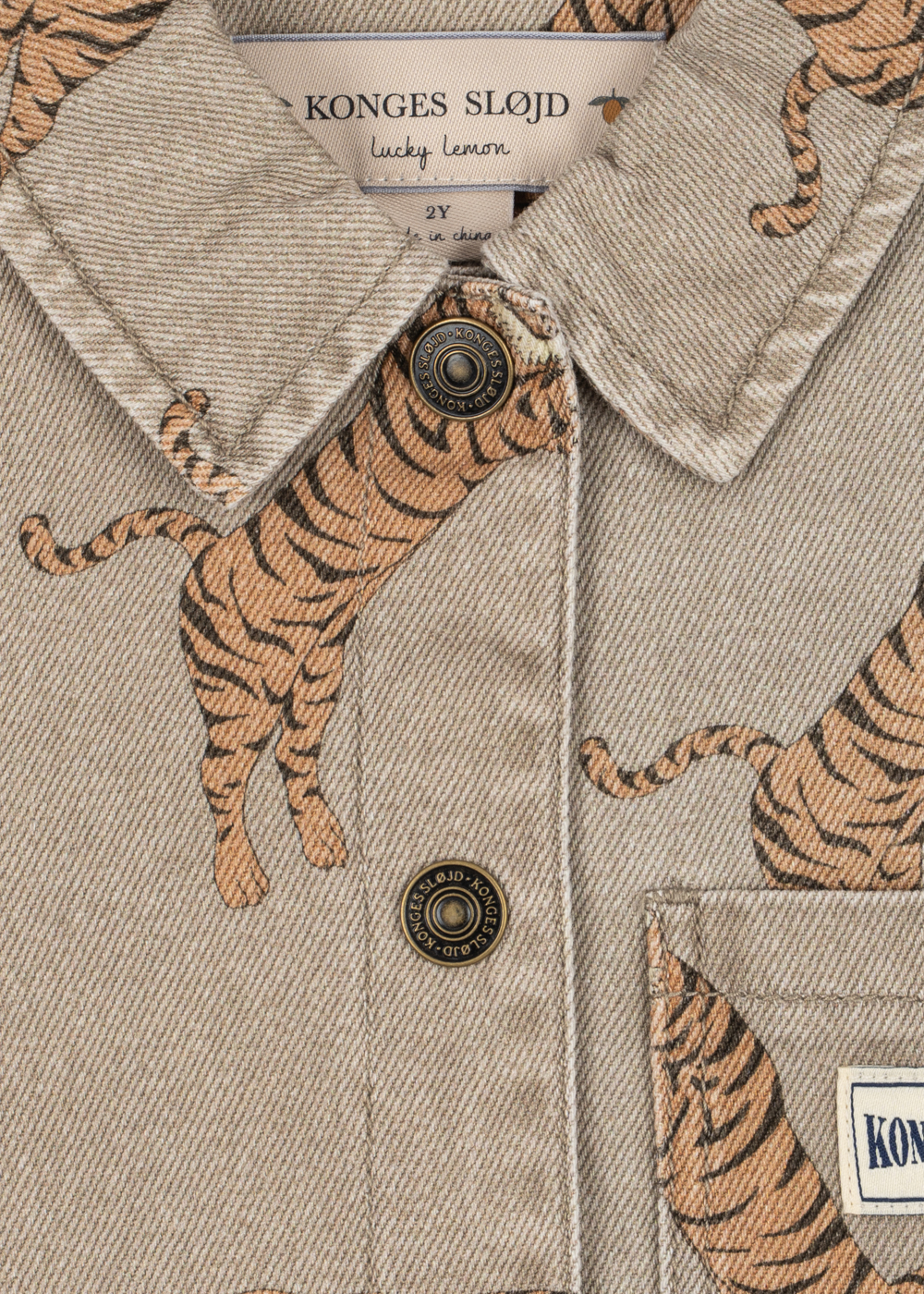 Magot Hemd Jeanshemd tiger 4 Jahre