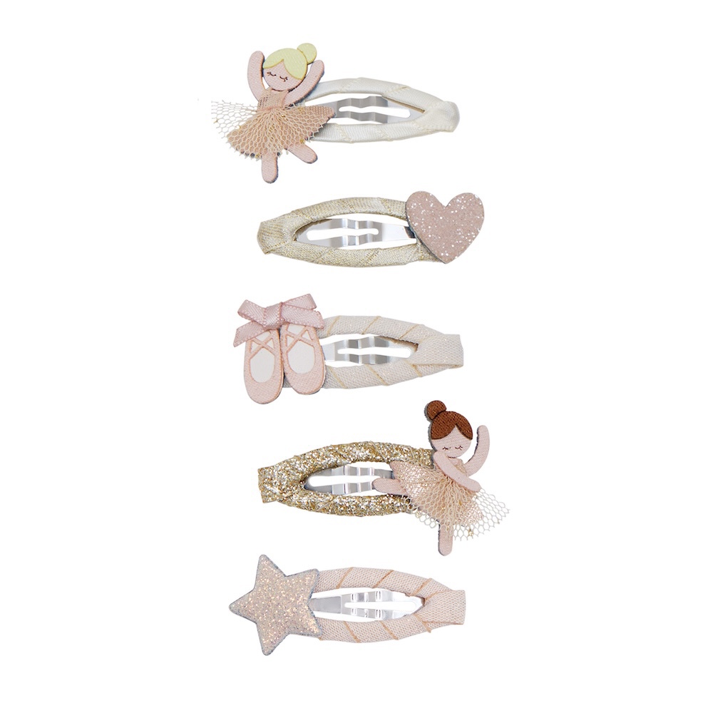 Mini Ballerina Haarspangen