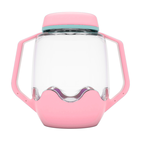 Sensory Play Jar Behälter bubblegum rosa