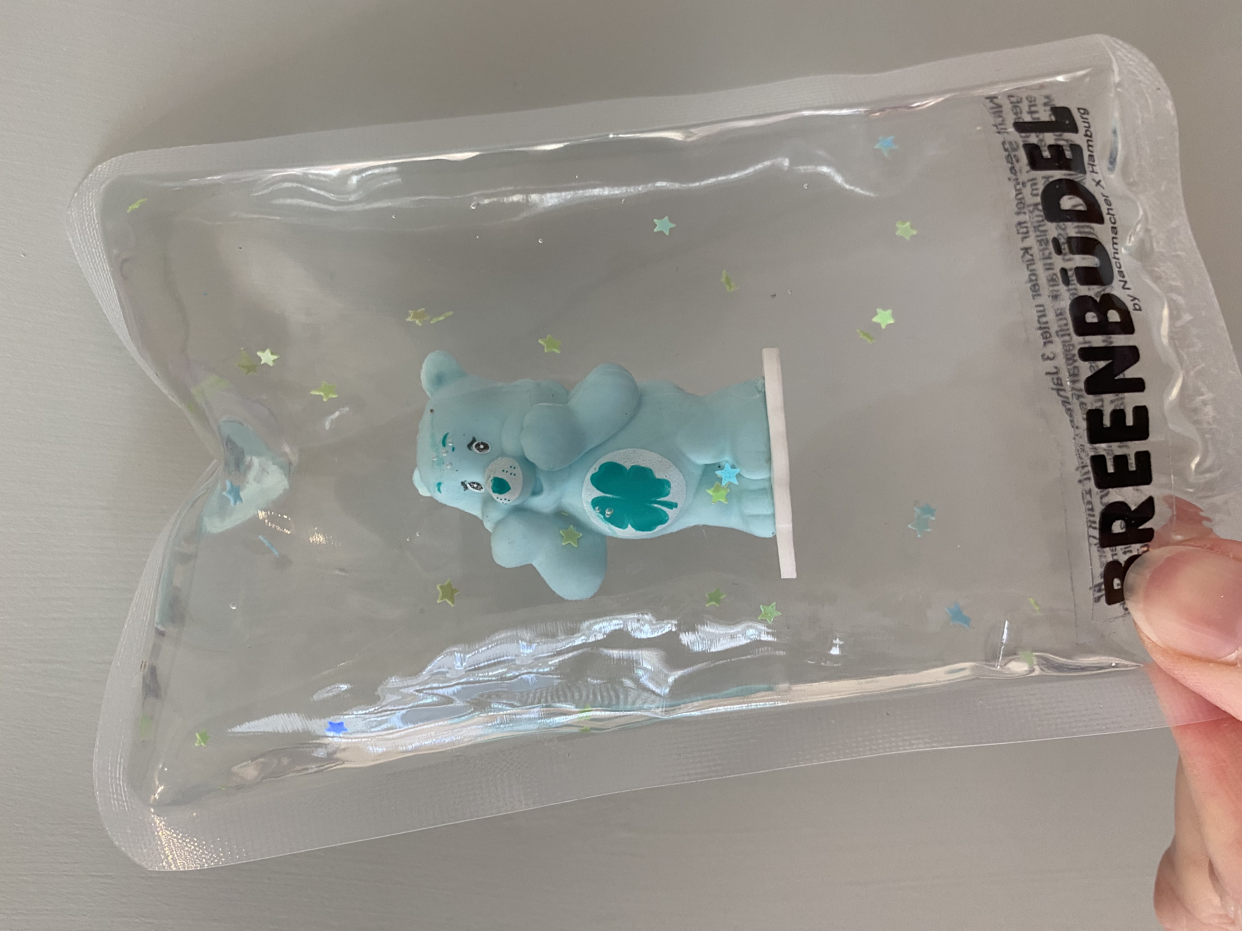 Kühlkissen Glücksbärchie türkis