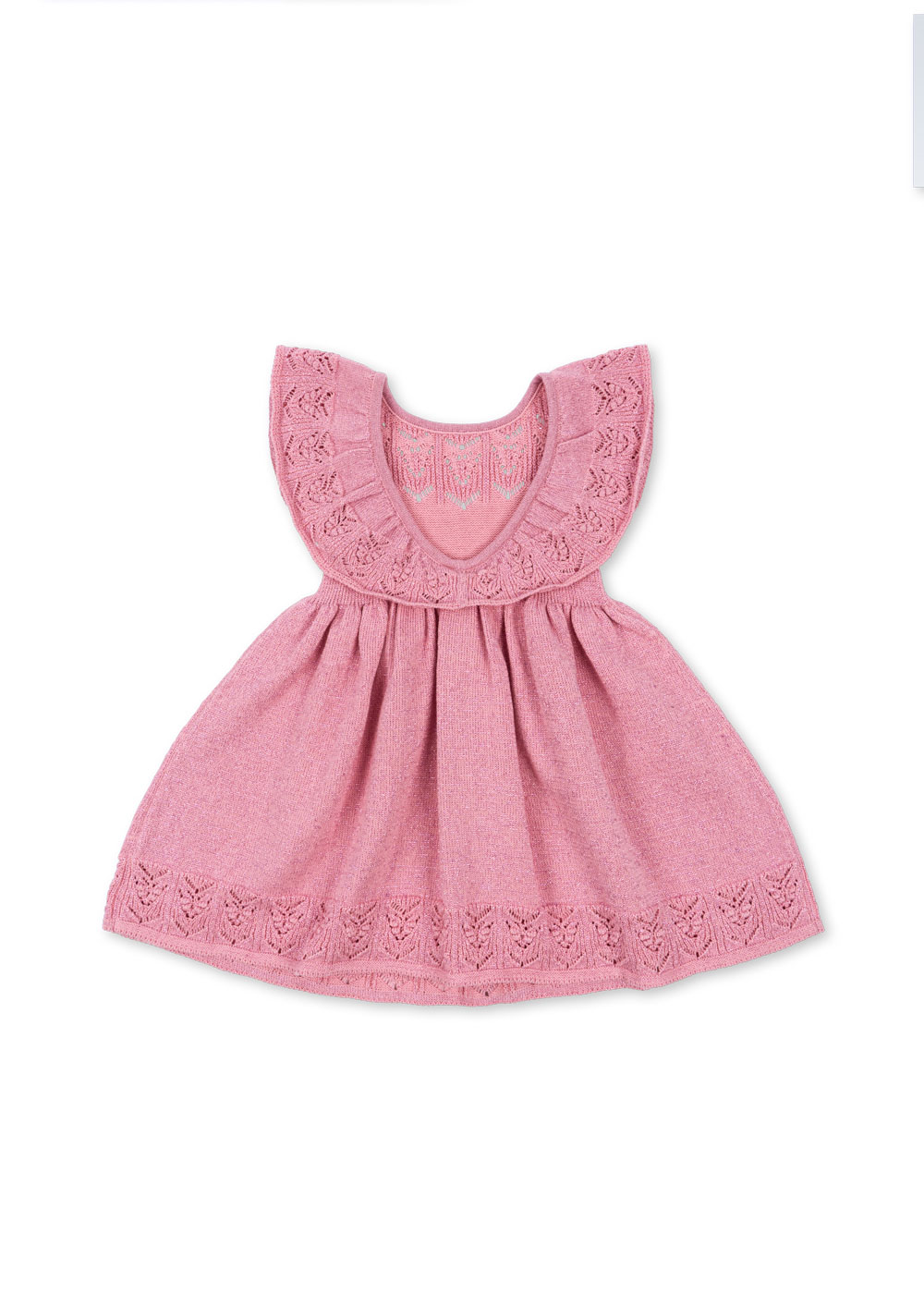 Cabby Strick- Kleid powder pink 4 Jahre    